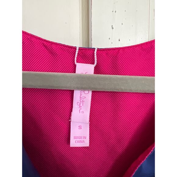 Lilly Pulitzer size small reversible silk dress - Picture 4 of 4